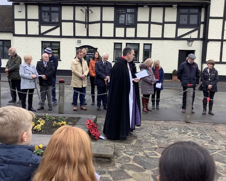 Image of Kings Bromley Village Remembrance Service 2021